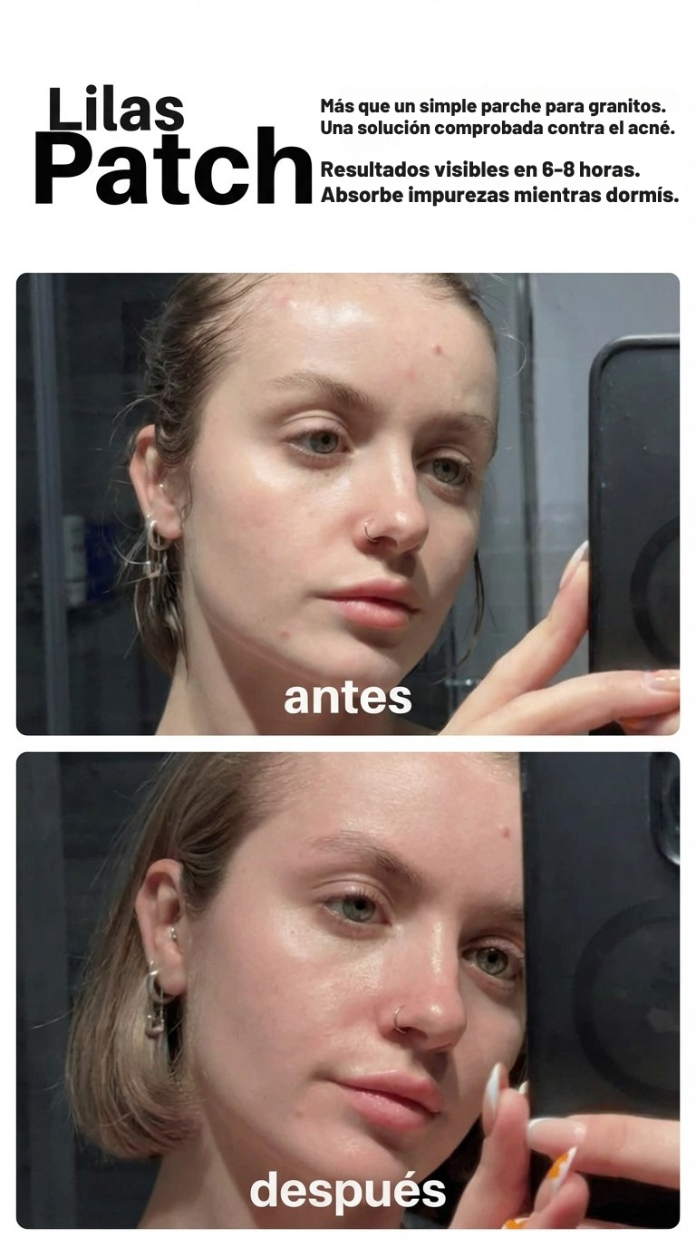 Lilas Patch |La solución rápida contra los granitos.