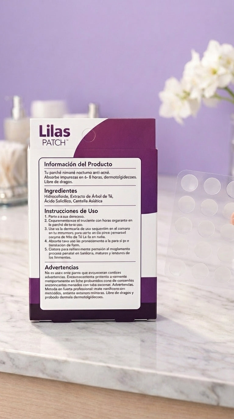 Lilas Patch |La solución rápida contra los granitos.
